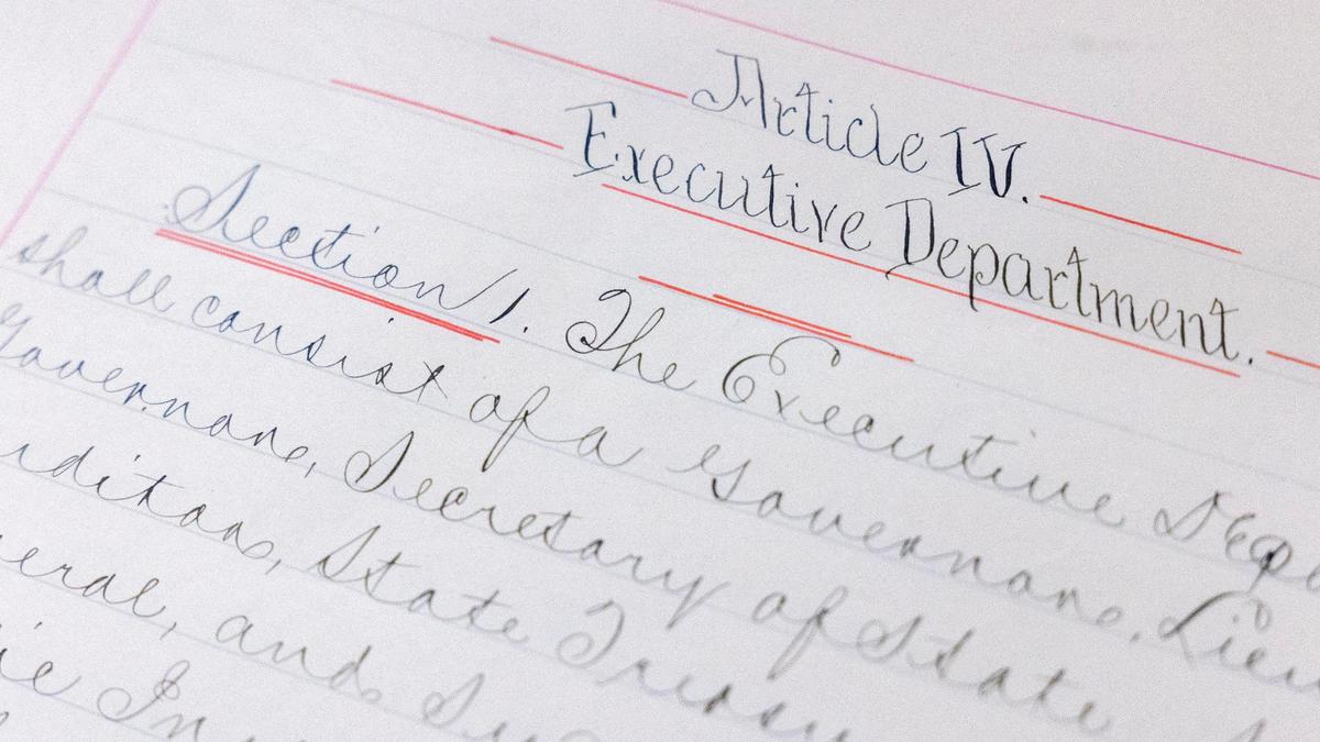 The original Idaho constitution is housed at the Idaho State Museum.