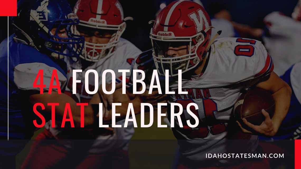 Nampa running back Ryan Schuler picks his way through the Emmett defense earlier this season.