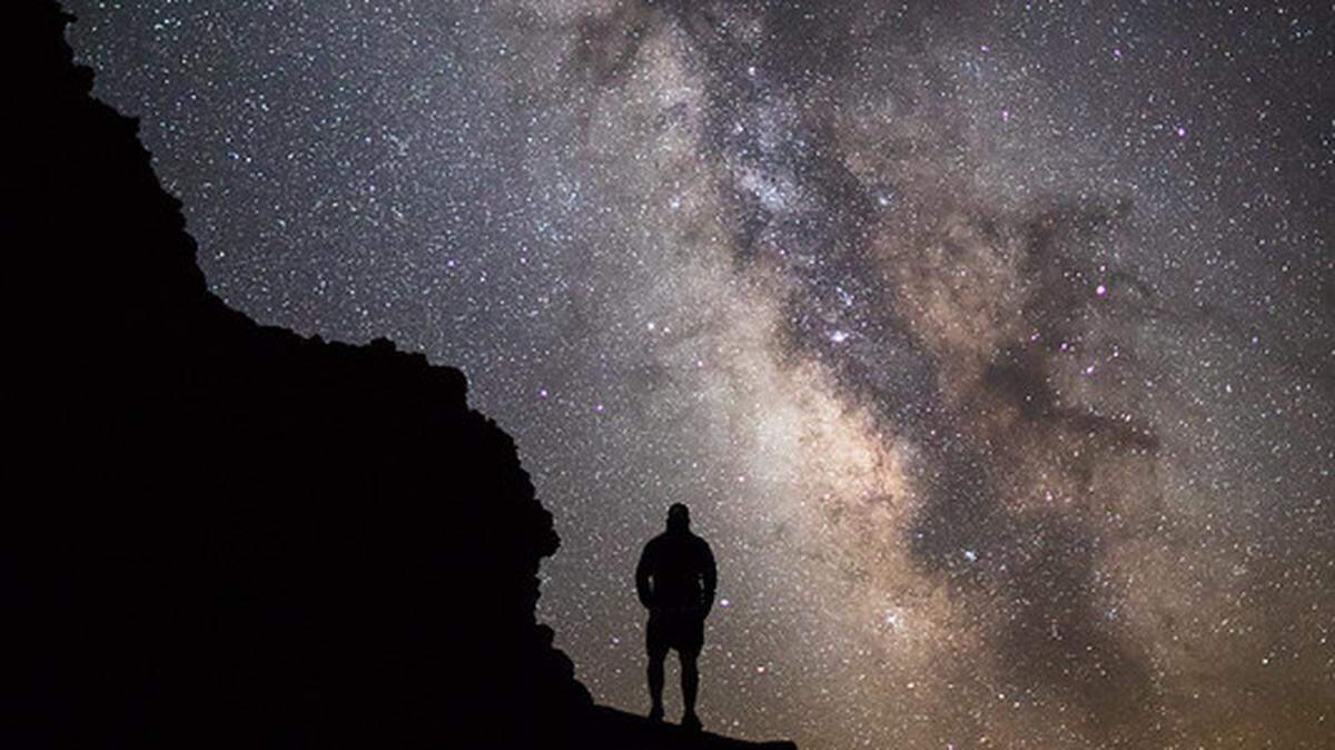 The night sky is pictured at Craters of the Moon National Monument and Preserve.