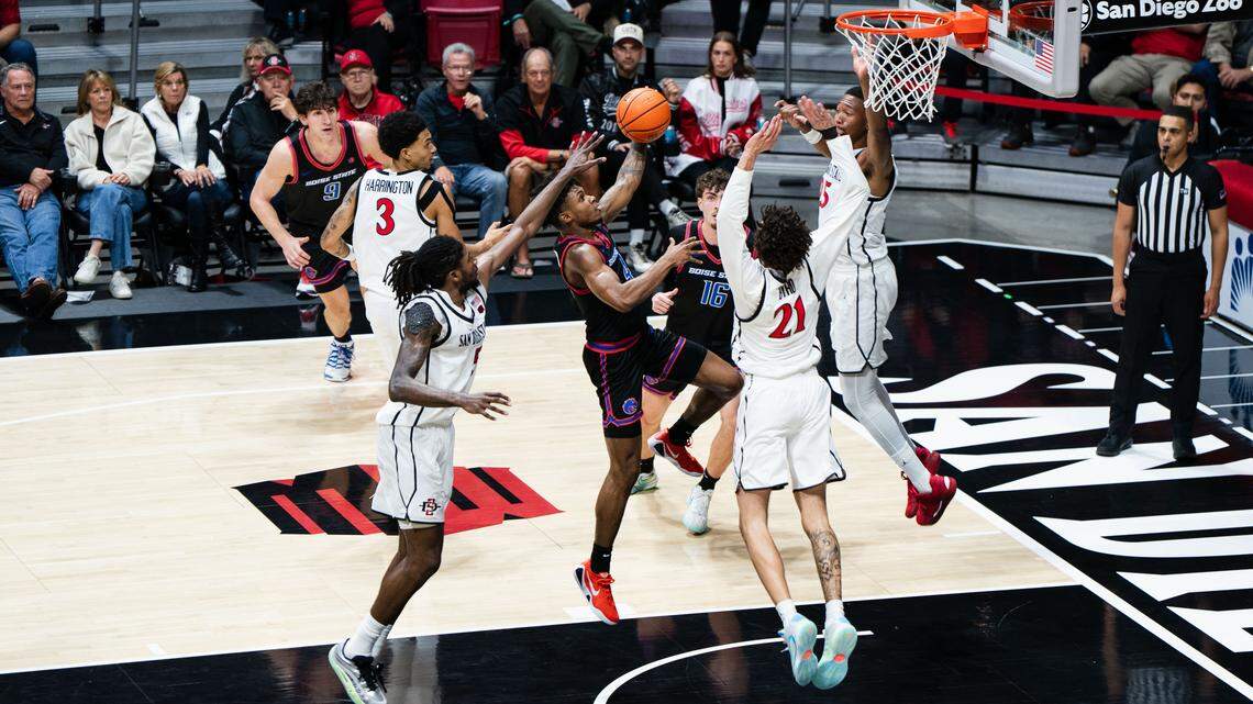 Boise State hoops falls just short of historic comeback in triple-OT thriller