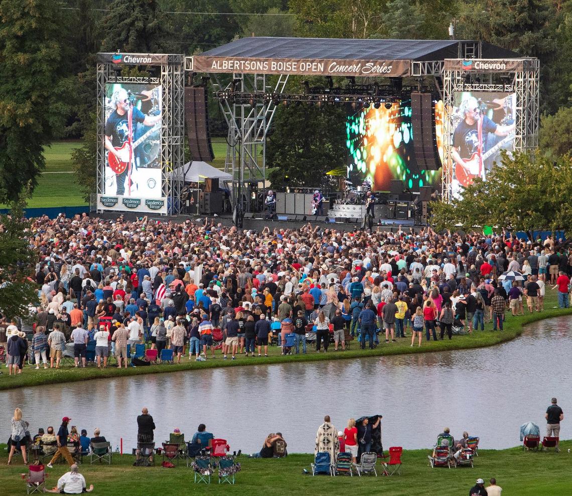 Concerts return to the Albertsons Boise Open at Hillcrest Country Club this summer.