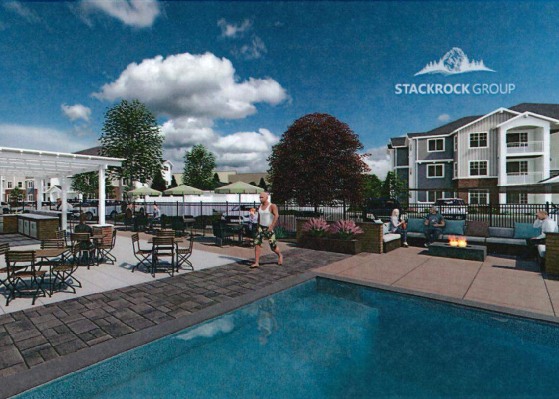 The Lost Rapids apartments would be located west of Ten Mile Road just south of Chinden Boulevard.