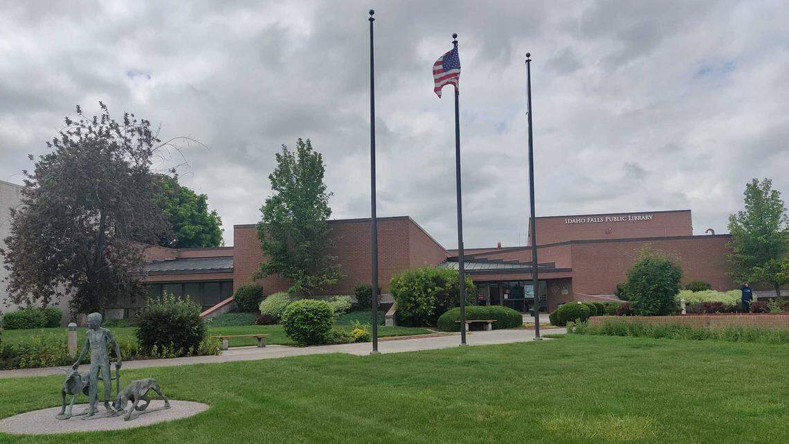 The Idaho Falls Public Library is shown on June 13, 2023.