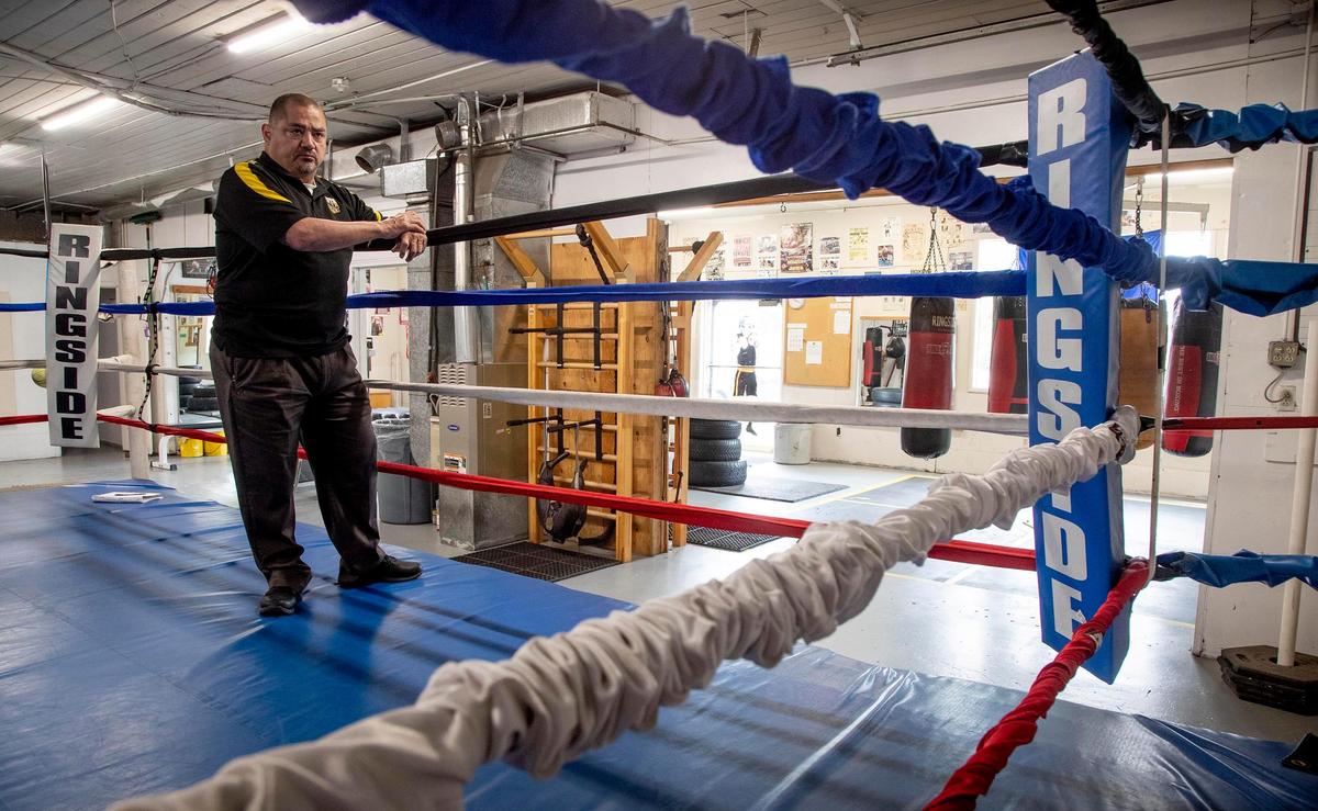 Zachary Lopez, boxing coach and owner of Vista PAL Boxing Gym in Boise, closed his gym in March because of the coronavirus pandemic. Now he seeks a new home for it.