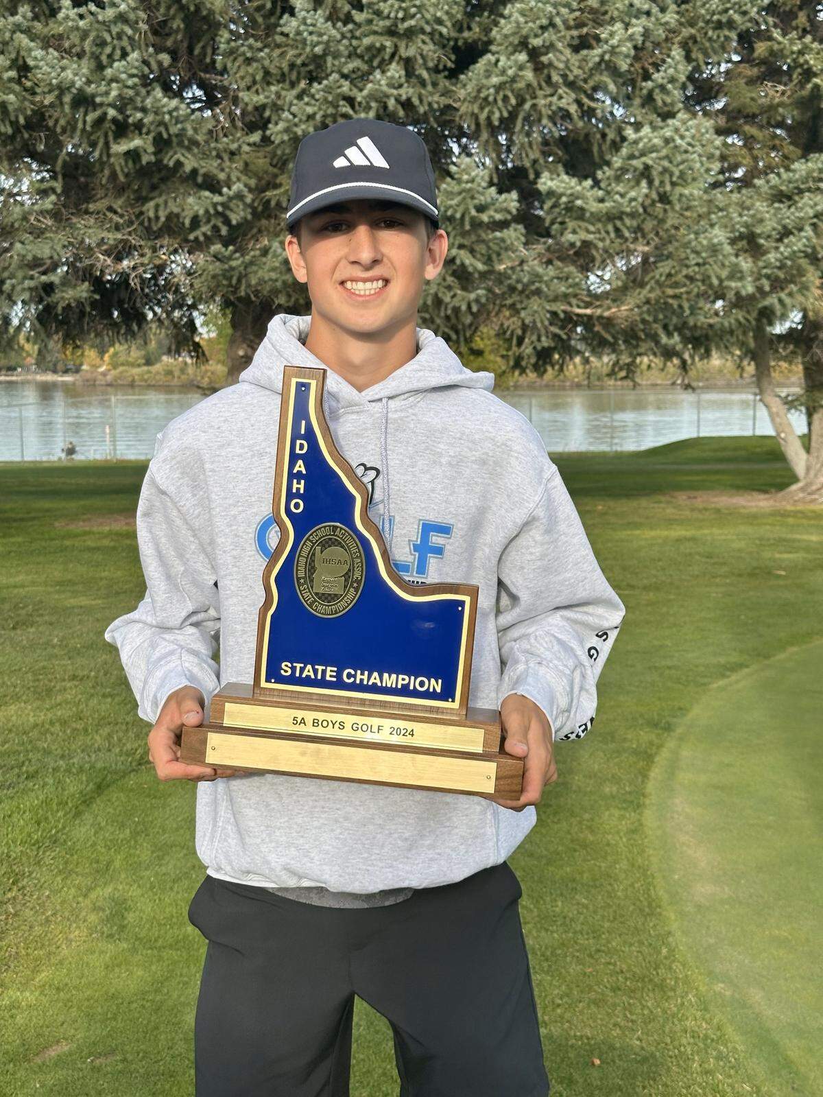 Bishop Kelly senior Will Comstock shot a 4-under 140 to win the 5A individual state championship.