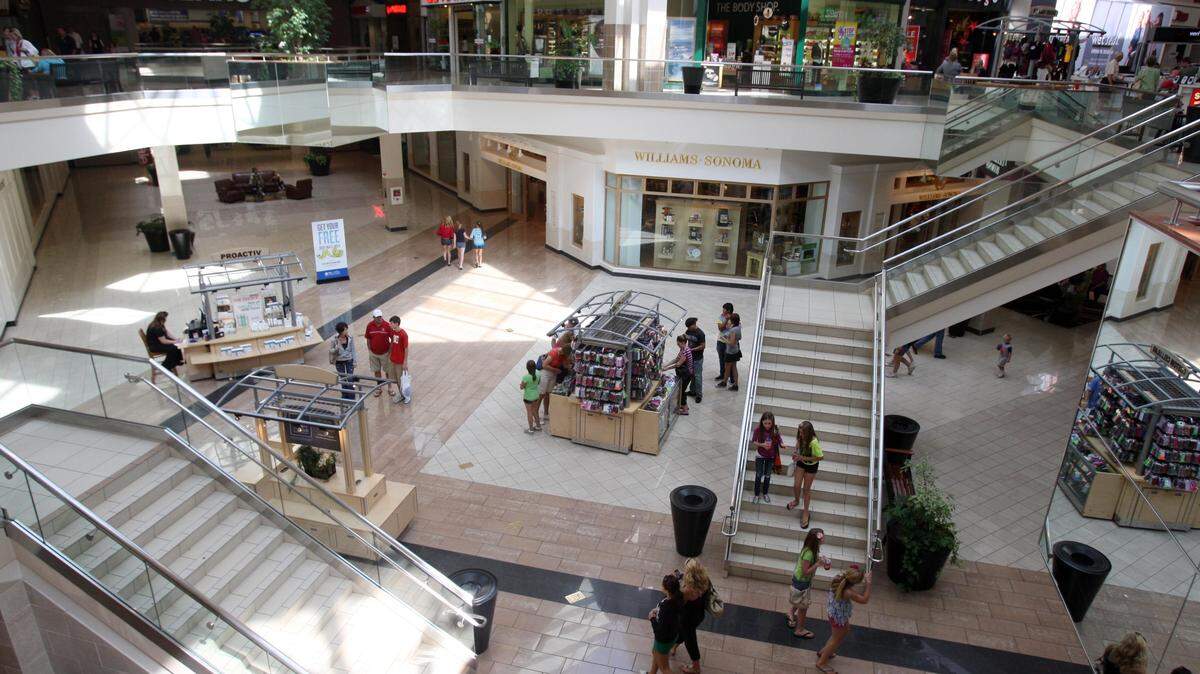 Weekend shoppers at the Boise Towne Square Mall on Saturday September 17th, 2011