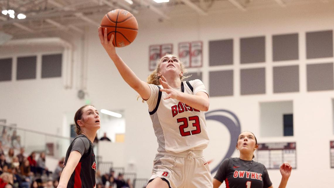 Boise senior Avery Howell leads the top-seeded Brave into the 5A girls basketball state tournament this week at the Ford Idaho Center in Nampa.