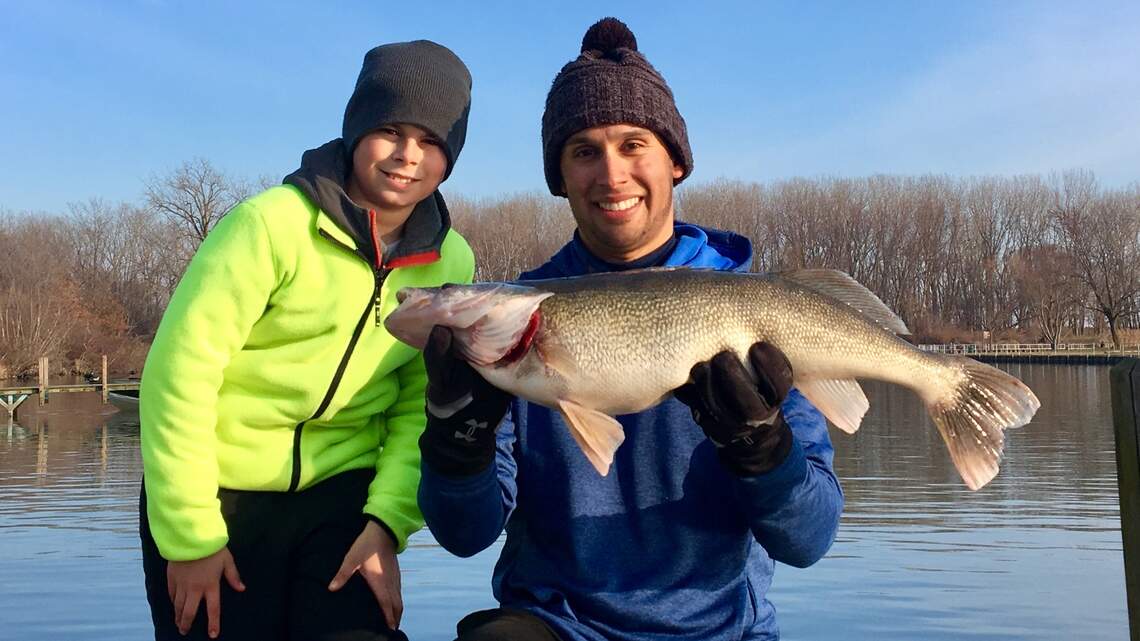 Enjoying an epic Michigan homecoming on Lake Erie