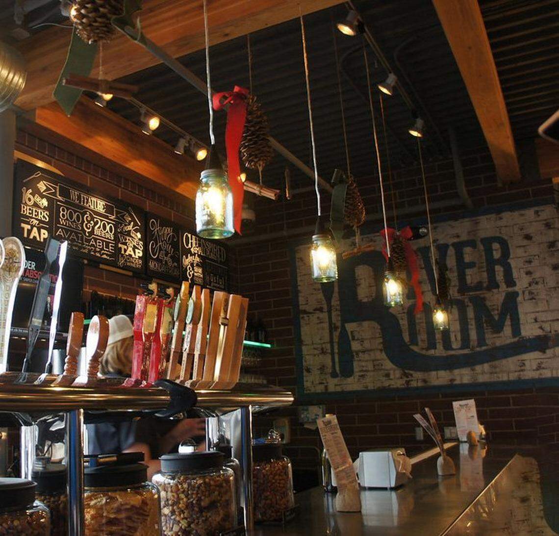 The River Room focused on craft beer and wine inside Whole Foods Market.