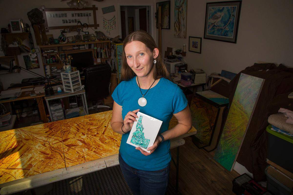 Lauren Kistner, 36, from Nampa, is an artist/entrepreneur.