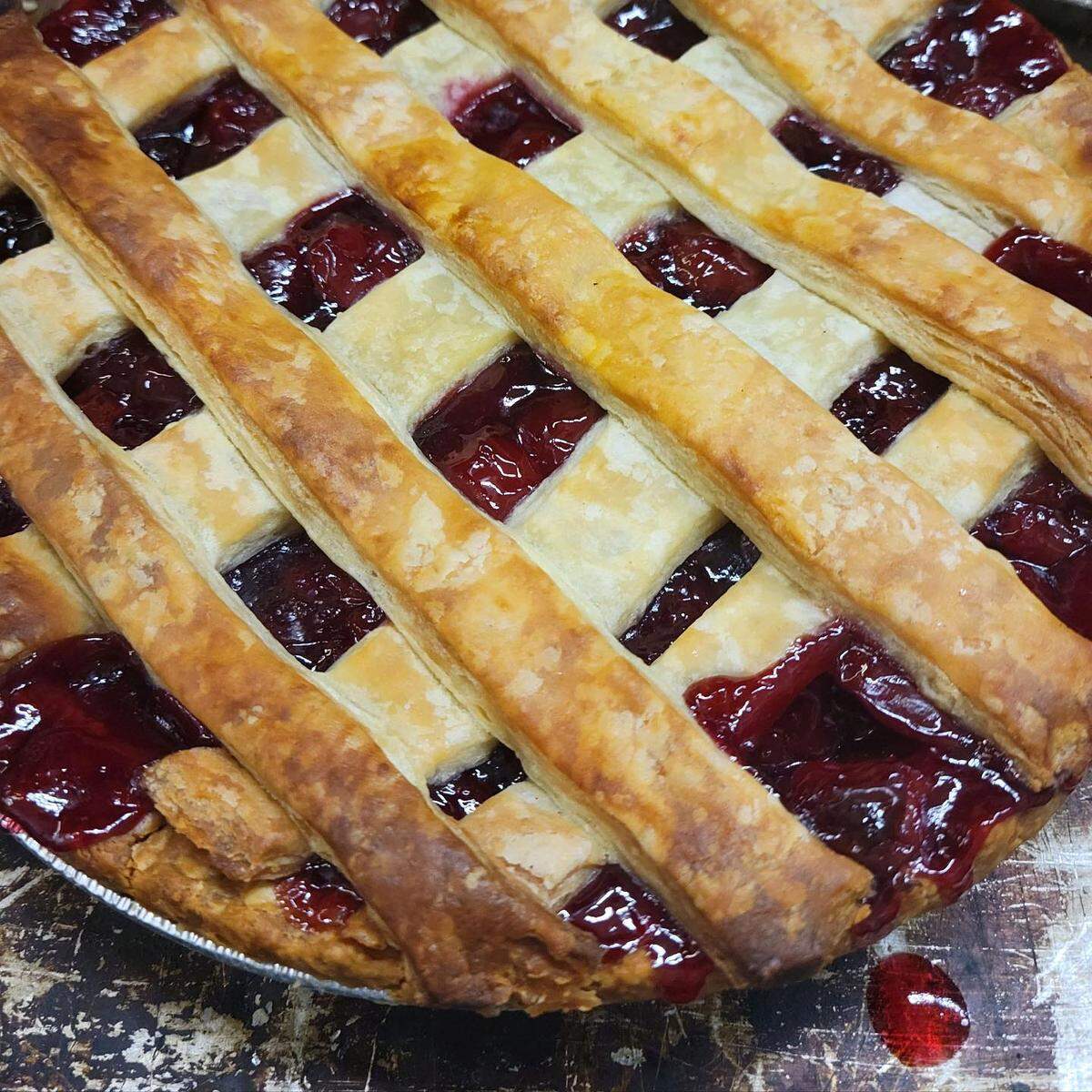 Key lime, strawberry rhubarb and cherry are just a few of the pie options at Wagner’s Bakery & Cafe.