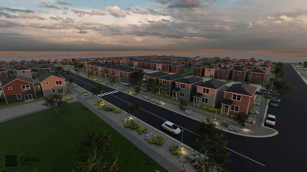 When it’s complete, the Turner House Depot could include two-story homes and several amenities such as a community center.
