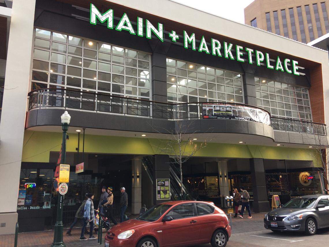 Main + Marketplace is the Hawkins Co.’s Downtown Boise two-story retail and restaurant center on 8th Street between Idaho and Main streets. One of Boise’s most prominent retail buildings, it was formerly called Capitol Terrace. 