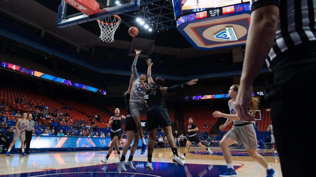 Junior forward A’Shanti Coleman had 11 points, six rebounds and three blocked shots in Boise State’s 74-63 victory over Cal State Northridge on Thursday at Taco Bell Arena in Boise.