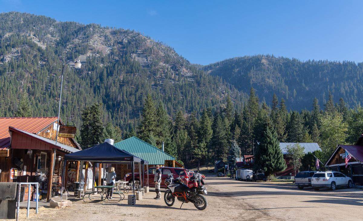 Once a thriving mining town, the rural Central Idaho community of Yellow Pine today has an economy mostly reliant on seasonal recreation.
