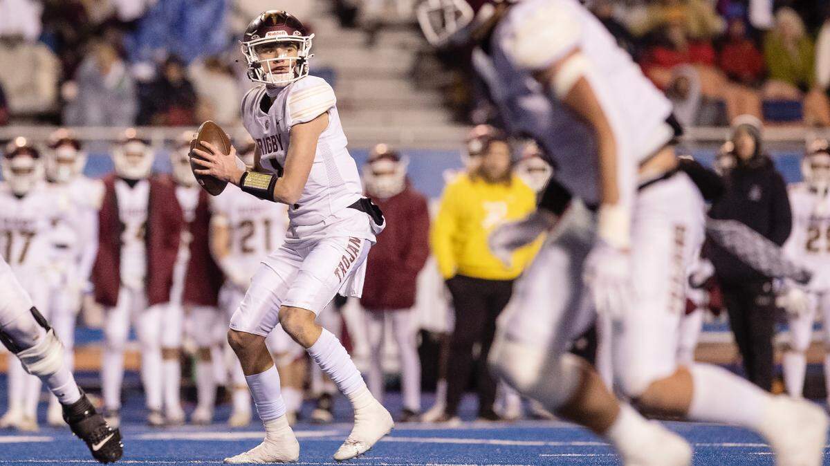 Rigby junior quarterback Luke Flowers was voted the 5A All-Idaho Player of the Year by the state’s football coaches.