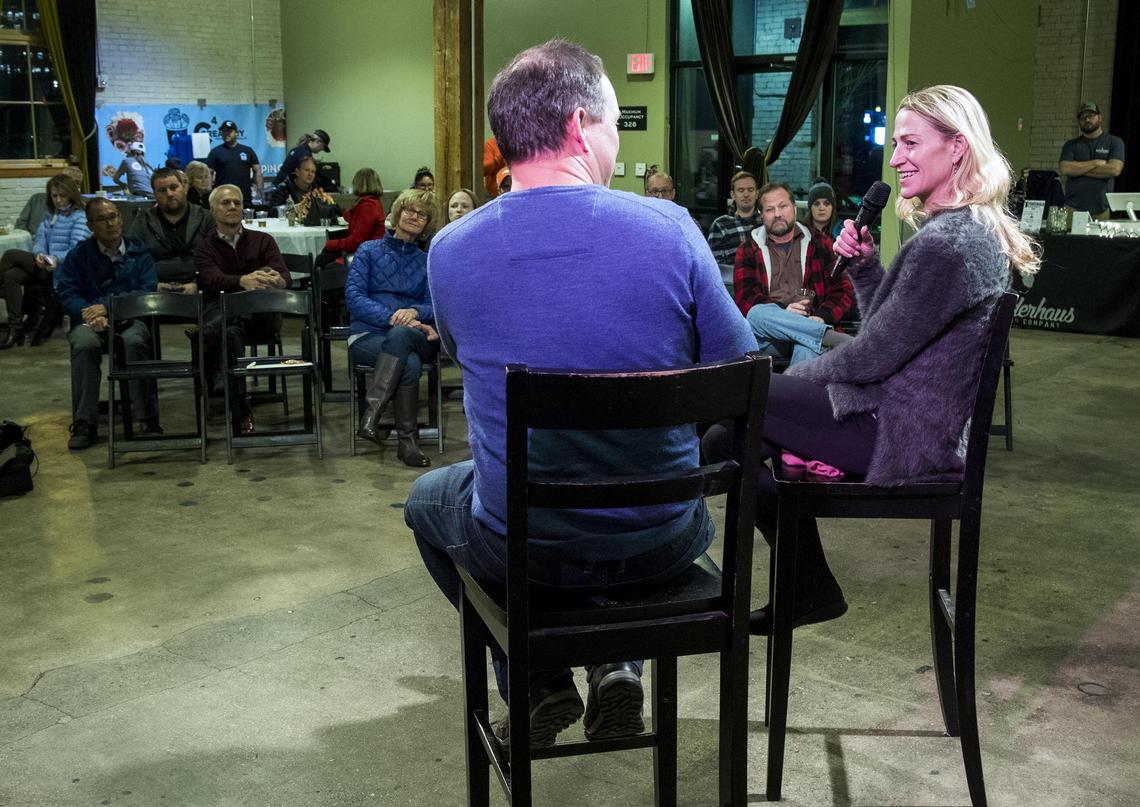 Sun Valley Resort communications manager Kelli Lusk talks about projects in the off season to prepare for the resorts opening this weekend, including the restoration of the inn following a fire this past year. Lusk joined three other ski resort representives from area destinations for a question and answer event hosted by the Idaho Statesman outdoors writer Chadd Cripe at Playing Outdoors: Skis and Boards Tuesday, Dec. 4, 2018 at the Linen Building in Boise. Bogus Basin, Brundage and Tamarack were also featured. The Idaho Statesman hosts Playing Outdoors: Skis and Boards at the Linen Building in Boise Tuesday, Dec. 4, 2018. Bogus: Brad Wilson, general manager Tamarack: Jon Reveal, president Brundage: Sheila Francis, boise sales manager