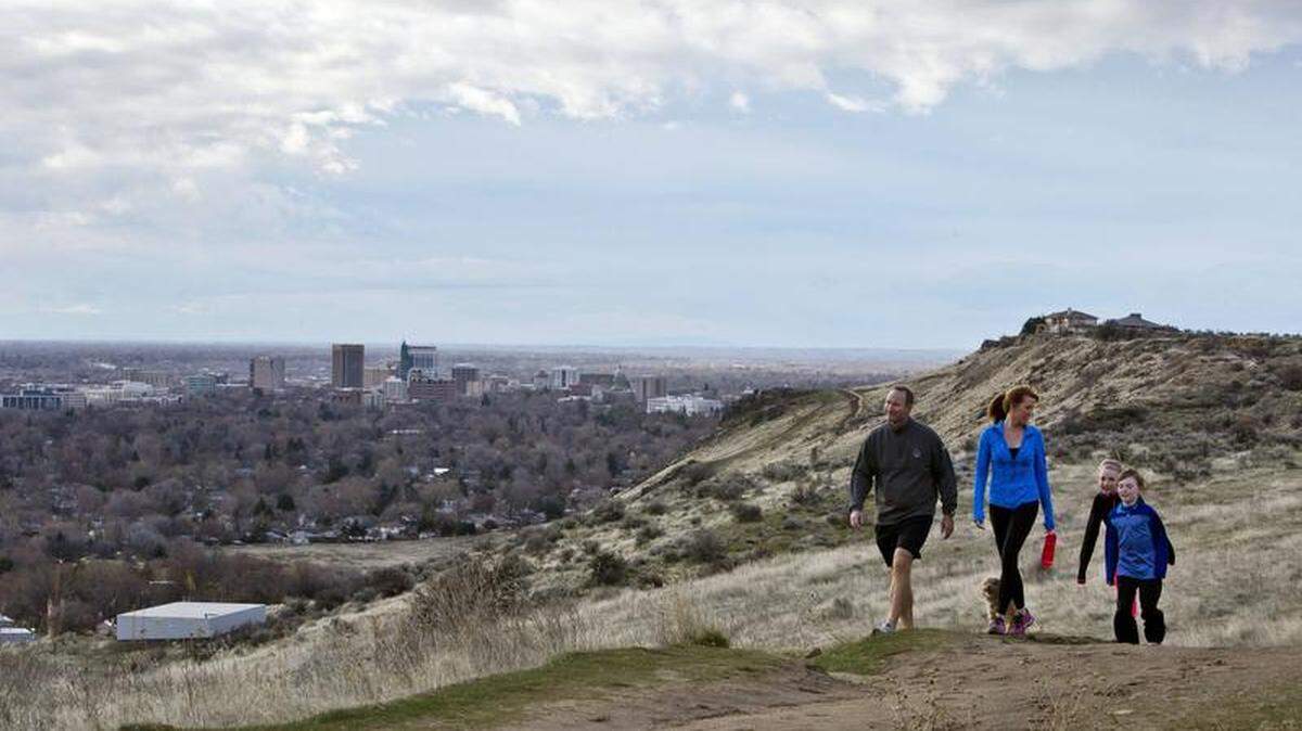The trail to Table Rock, an iconic destination in the Foothills, is well-worn.