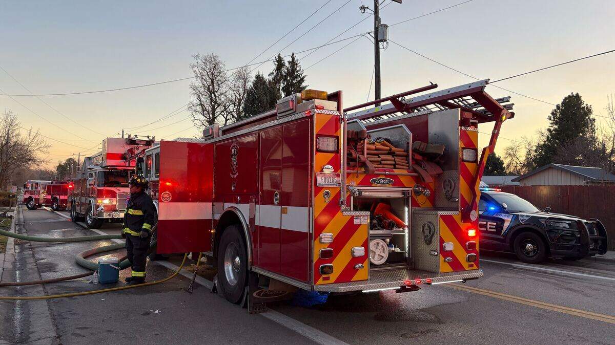 The Boise Fire Department’s response included eight units and the Ada County Paramedics. The cause of the fire remains under investigation.