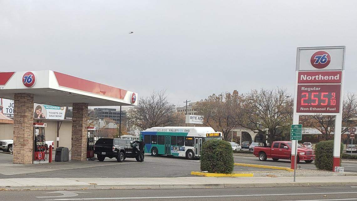 This 76 gas station and convenience store at 16th and State streets in Boise may be replaced by a seven-story apartment building for low-income and workforce tenants.