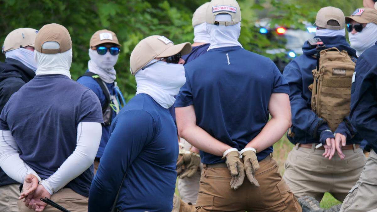 The 2022 Coeur d’Alene police arrest of Patriot Front members had immediate consequences for the group, unmasking and exposing the identities of 31 members.