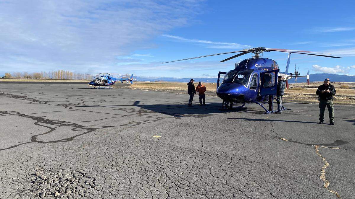 A Washington man was rescued in Idaho this week after a 40-foot fall.