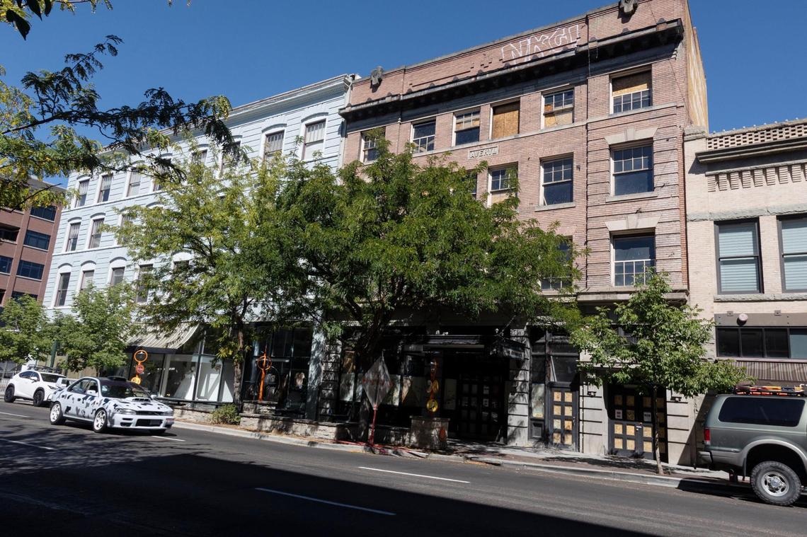 The building at 1010 W. Main Street in downtown Boise was built in 1910. New owners aim to restore it.