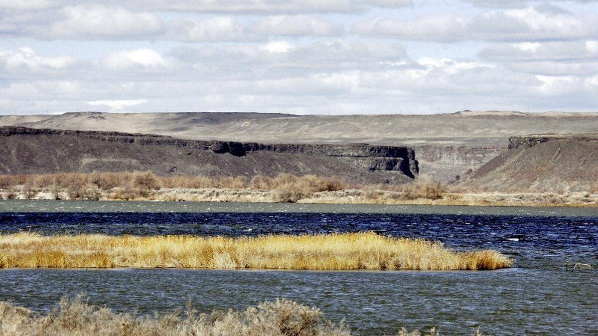 The Bruneau River flows into the C.J. Strike Reservoir, pictured here. The reservoir is a hot spot in the spring for bass and crappie fishing. The reservoir, south of Mountain Home, is home to other fish, too, like catfish, trout, bluegill and perch.