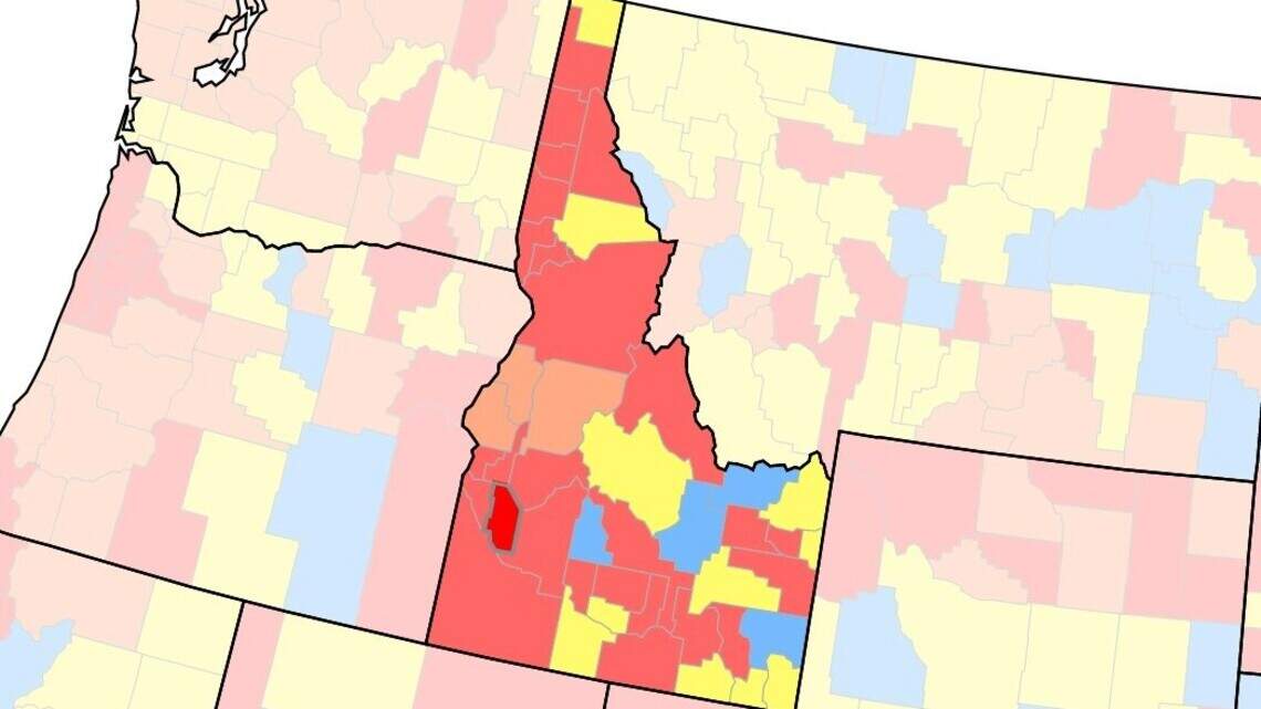 Update: COVID-19 transmission rate in Boise area returns to red zone. What the CDC says
