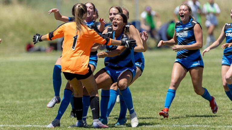 Two Idaho Rush girls soccer teams win Far West Regional titles