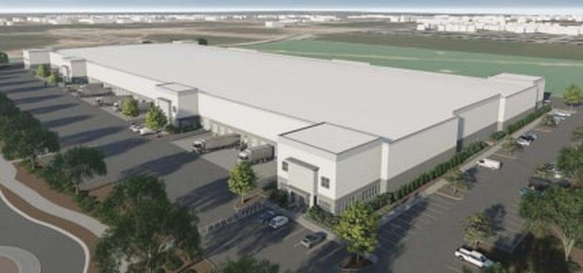 The 305,295 square foot industrial building may soon take up space in Caldwell’s Sky Ranch Business Park.