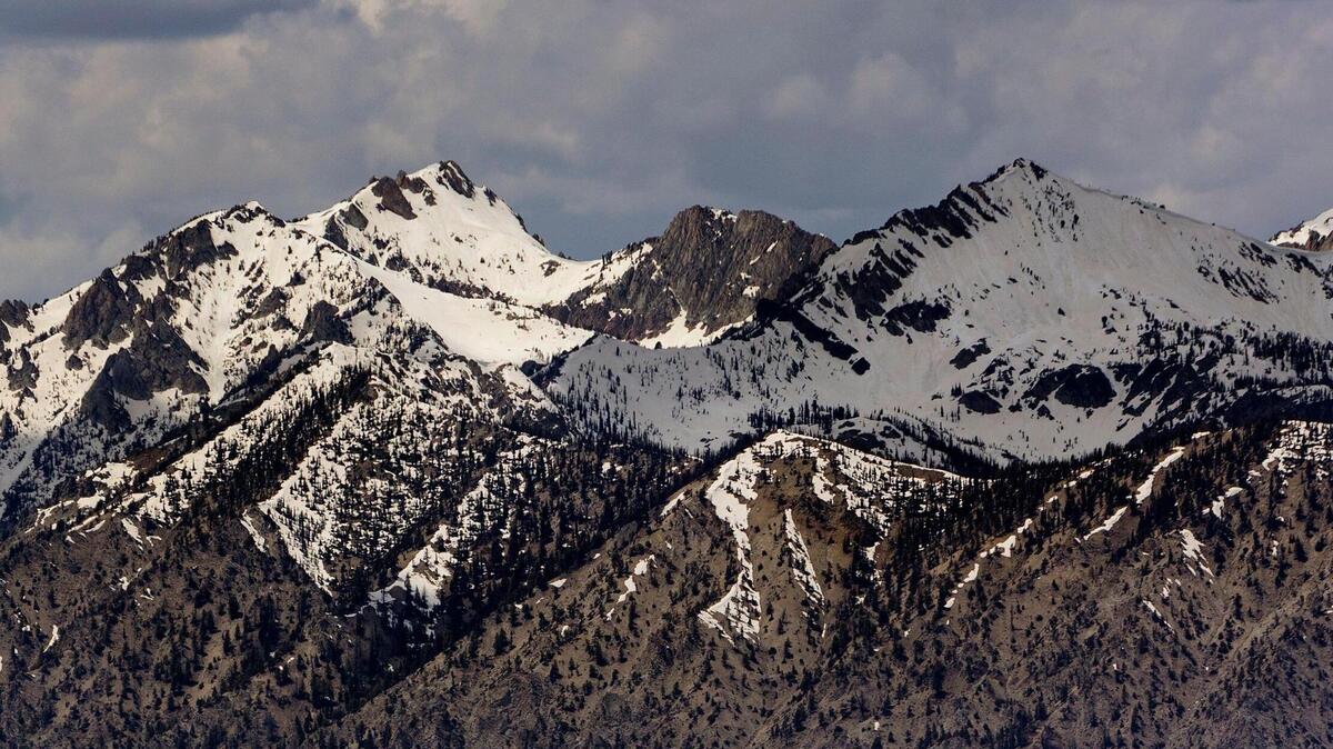 Mountain peaks inside the Sawtooth National Recreation Area are often still snow-capped come summer. Melting snow feeds streams, which in turn fills the state’s reservoirs.
