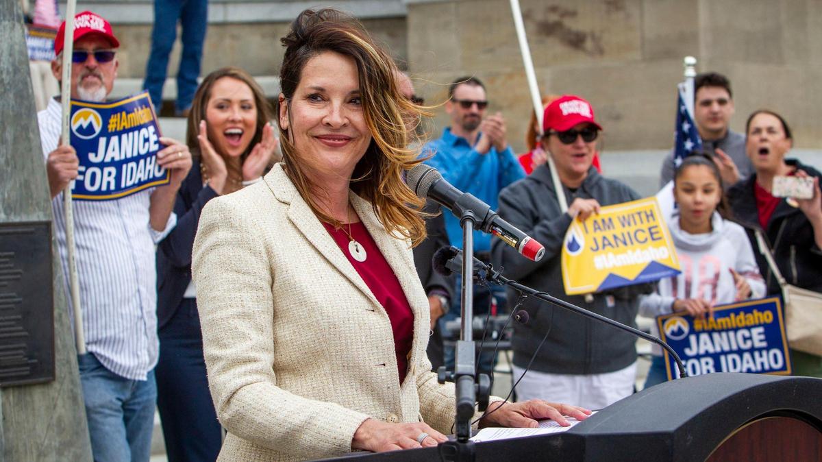 A right-wing commentator with links to white supremacy groups, antisemitism and Islamophobia has endorsed Lt. Gov. Janice McGeachin to be Idaho’s next governor, according to a Wednesday news release from McGeachin’s campaign office.