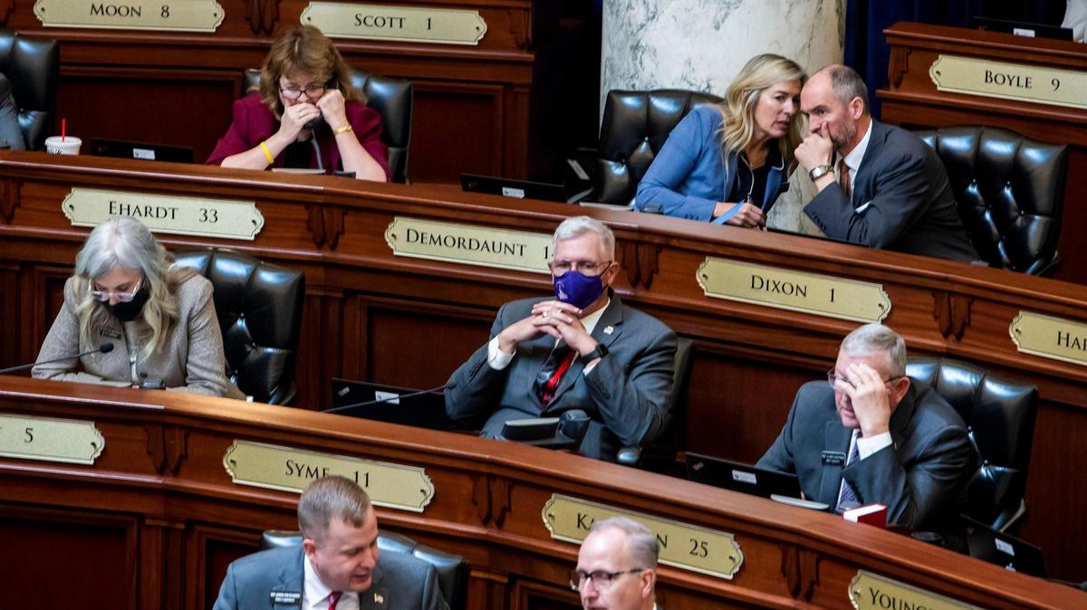 The Idaho House of Representatives resumed business Tuesday, April 6, 2021 after a two-week recess that was the result of a COVID-19 outbreak. Still, many Republican lawmakers refuse to wear masks, and they want to make any mandate on masks illegal.