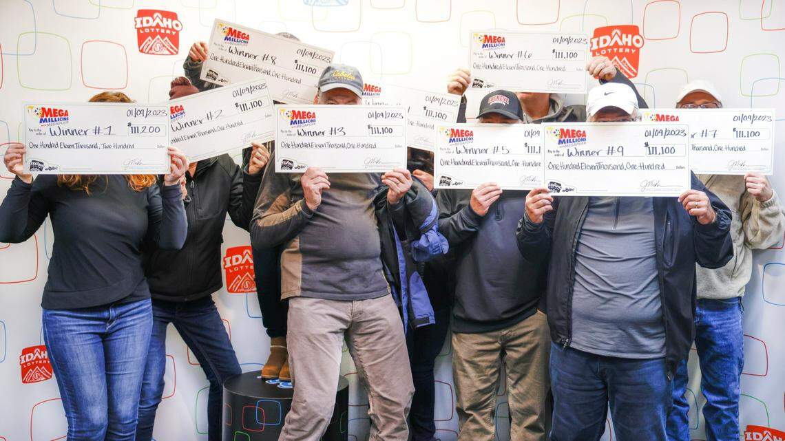 A group of friends won big after taking turns purchasing Mega Millions tickets in Idaho, lottery officials said.