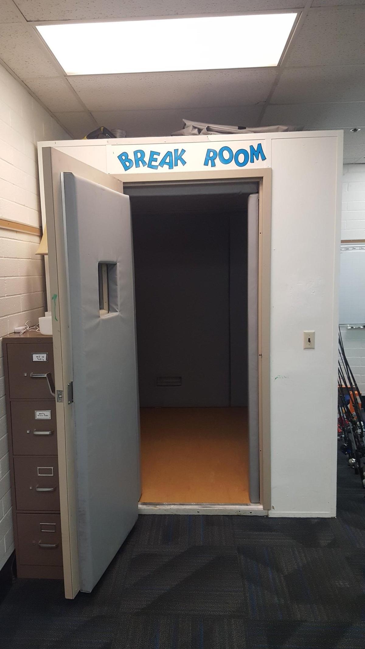 The West Ada School District has seclusion rooms, or “calming rooms,” which the district says in its procedure should be used only when “there is the threat of injury to the child or others, or as defined in the student’s individual behavior plan.” The district’s special education director said some of those areas are turned into a type of “sensory room” that students can go into voluntarily.