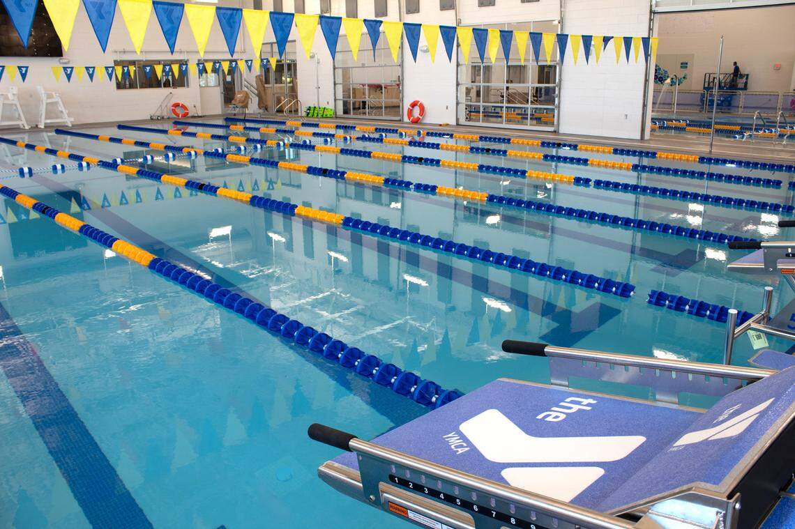 The South Meridian Aquatic Center features a six-lane competition pool.