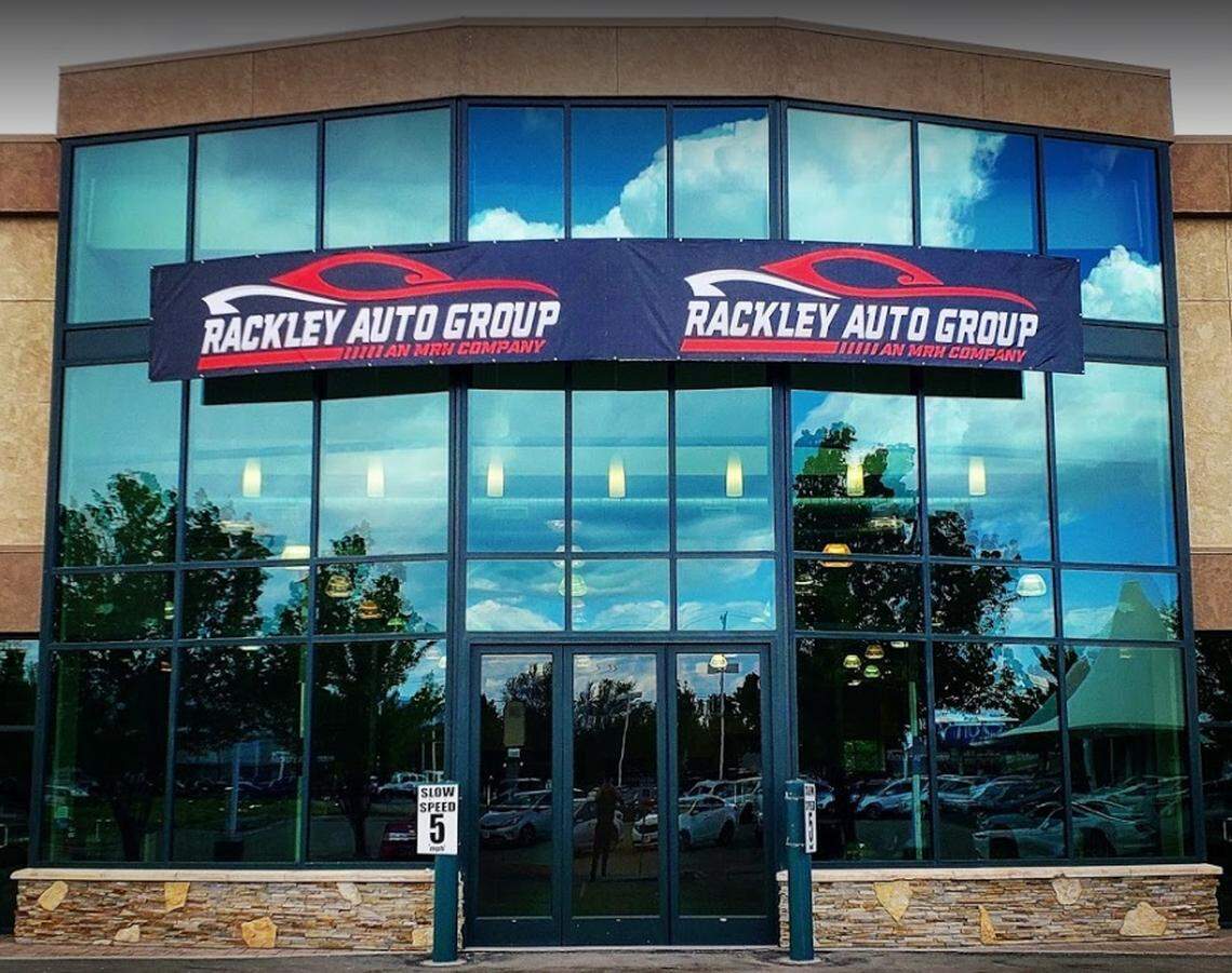 Rackley Auto Group's storefront.