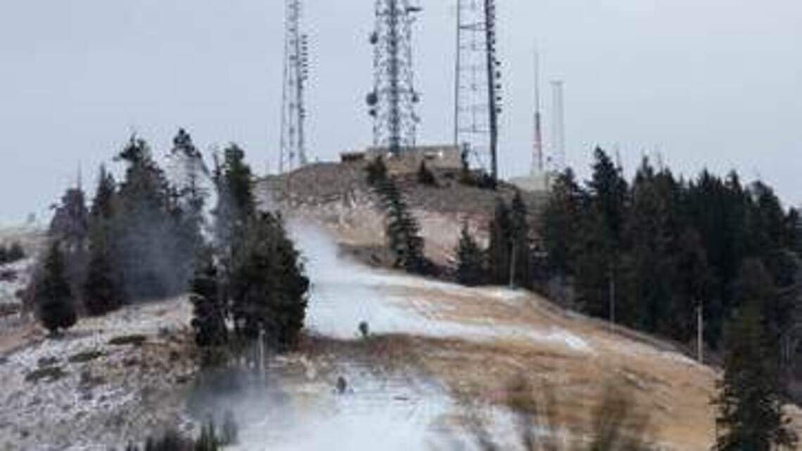 Thanks to an unseasonably cold October, 2 Idaho ski areas have started snowmaking