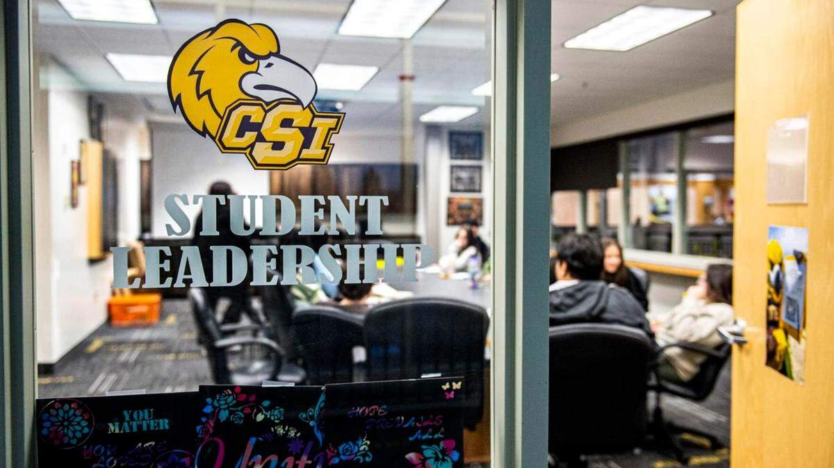 Students wait for a Diversity Council meeting to begin on Wednesday at the College of Southern Idaho Student Union Building.
