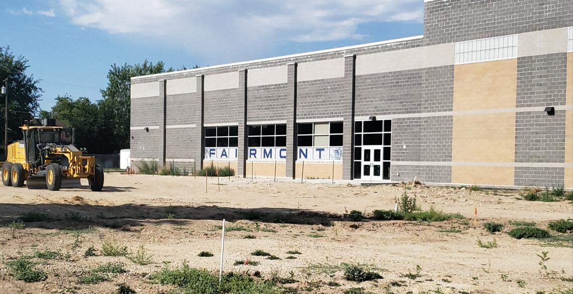 A new cafeteria and gymnasium will allow Fairmont Junior High to use the old space for classrooms and get rid of several portable classrooms being used at the school on North Cole Road.