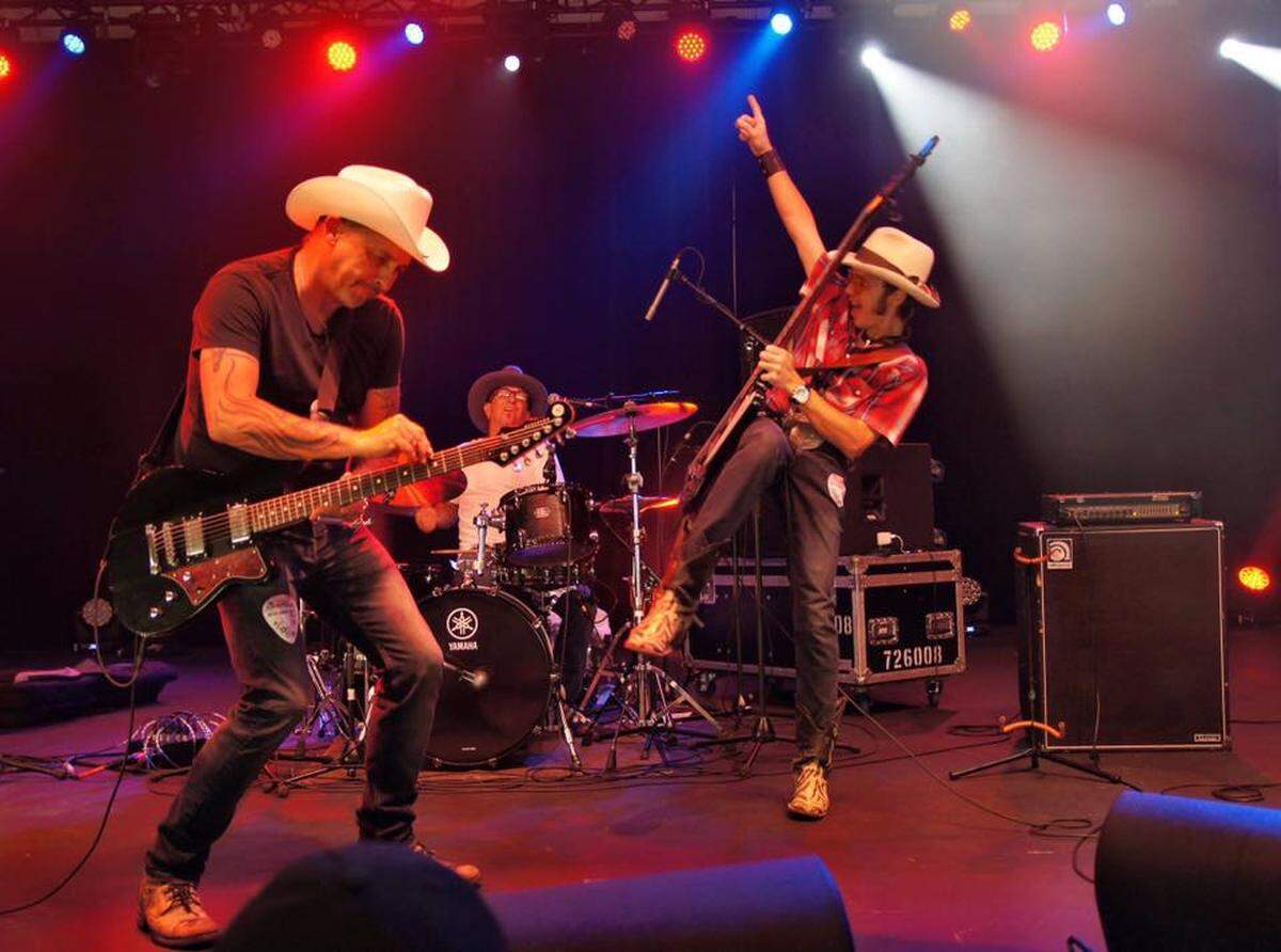 Too Slim and the Taildraggers will rock the day away at the Blues and Bones Festival at Eagle Island State Park.
