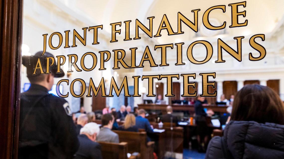Joint Finances and Appropriations Committee hears reports from Idaho’s college and university presidents, Tuesday, Jan. 24, 2023, at the Statehouse in Boise.