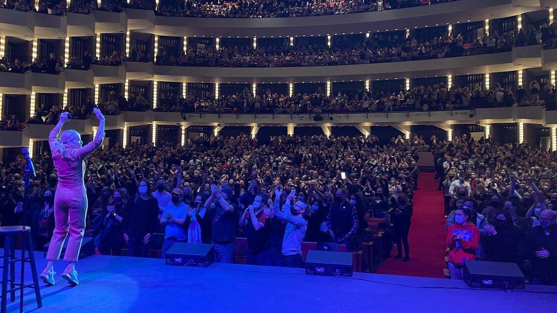 Chelsea Handler shown performing in Ottawa earlier this year.