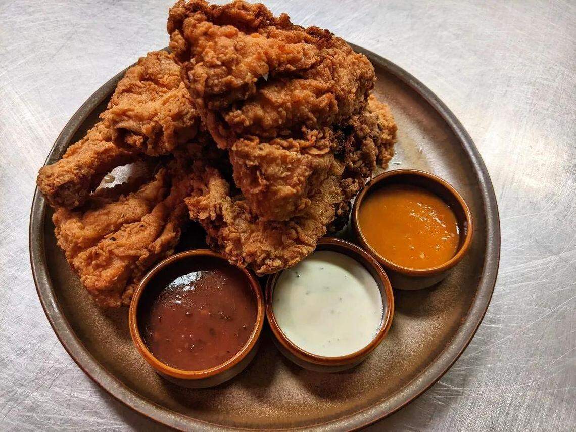 The sauces are a big part of the allure of the Stanley Supper Club’s “expertly crunchy version” of fried chicken, according to the New York Times.