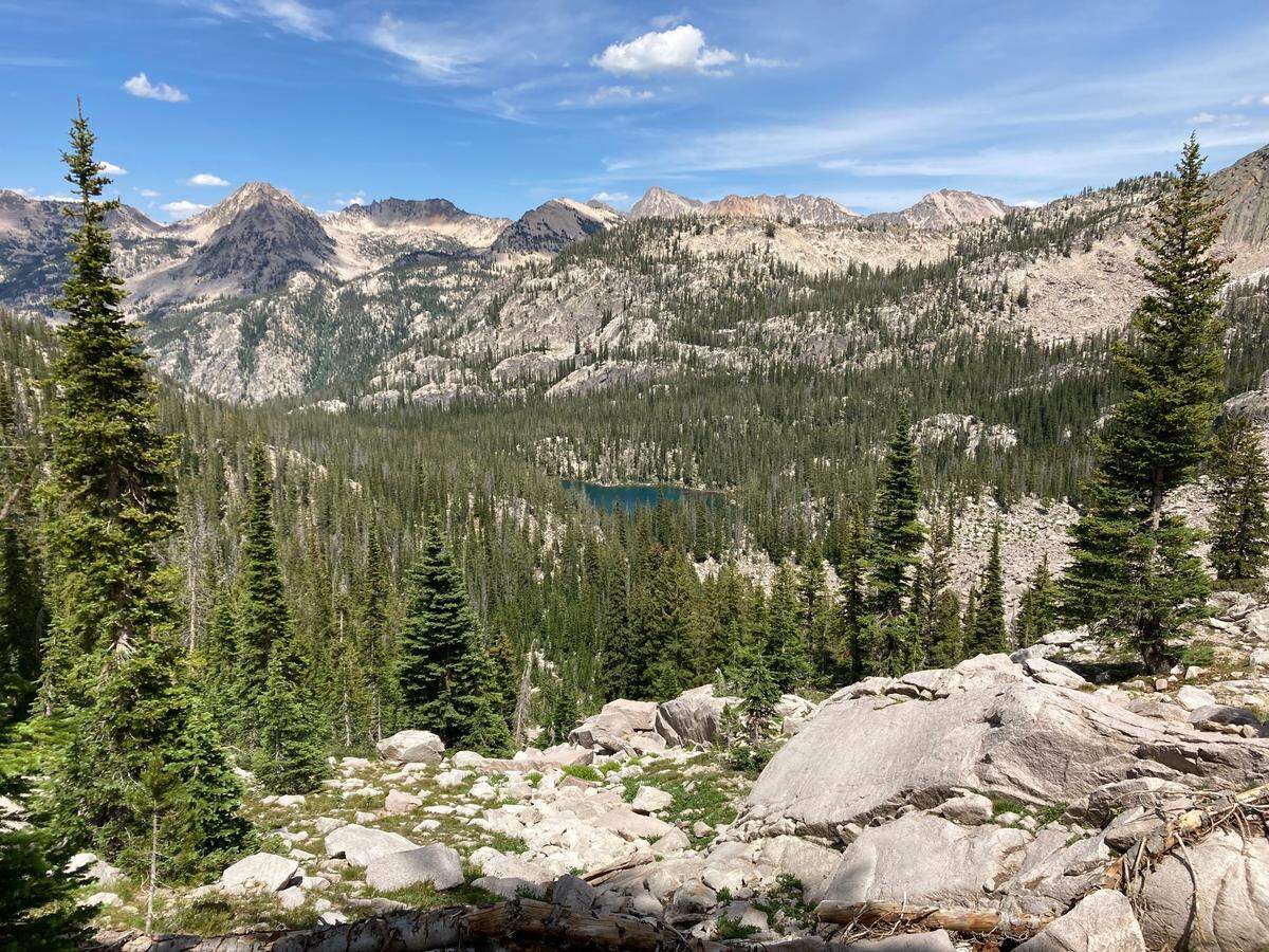 Sandy Epeldi took this photo near Benedict Lake in the Sawtooth National Recreation Area on July 19. A few minutes later, Epeldi and his friend found items belonging to Jack Thomas, who had been missing in the area for seven years.