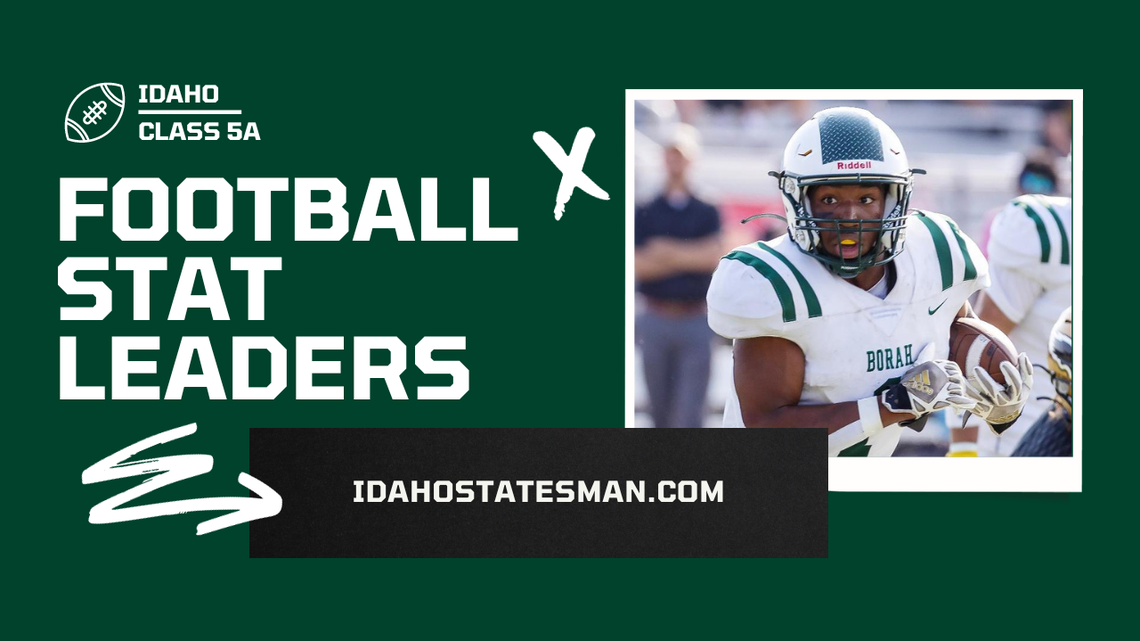 Idaho 5A football stat leaders 16x9 graphic