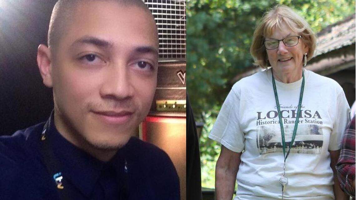 The Idaho County Sheriff’s Office continues to search rural areas for 27-year-old Terrence Woods, from Maryland, (left) and Connie Johnson, 76, of Nezperce, (right) who were reported missing on Oct. 4, 2018. The two missing people are from unconnected cases, authorities say, but they were reported missing the same day in Idaho County.