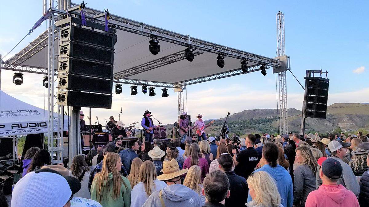 Reckless Kelly performs at Hayden Beverage in Boise, Idaho, in May of 2022.