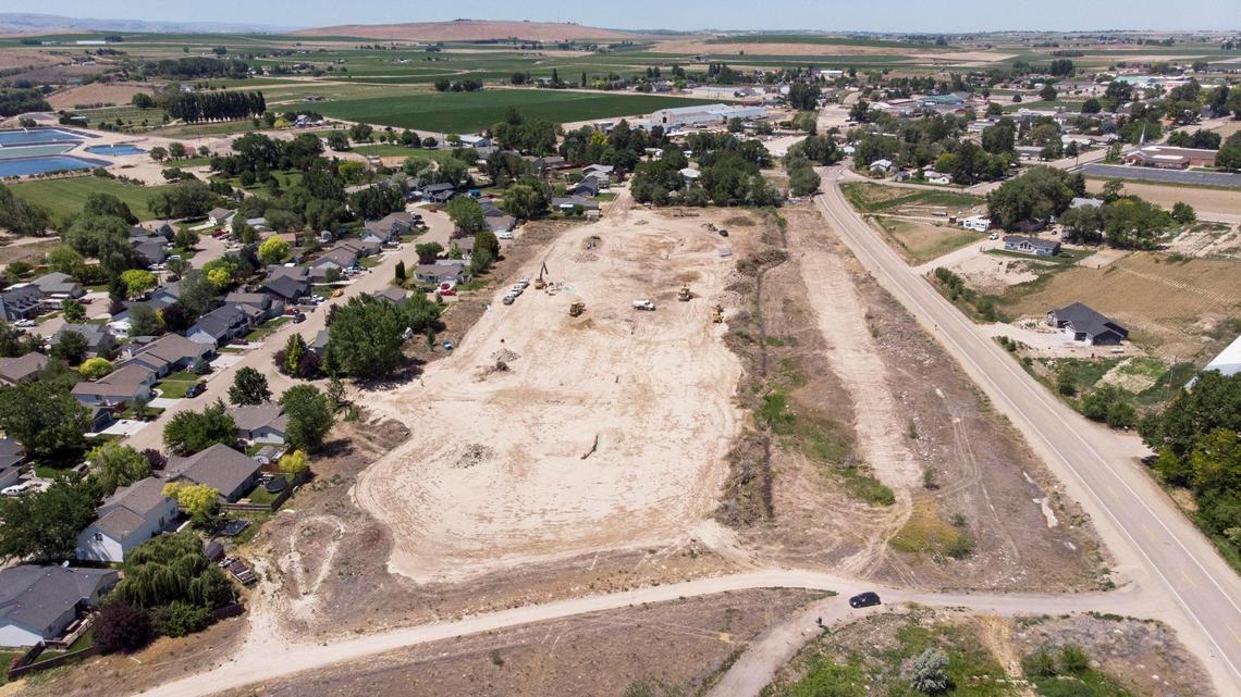 Work is underway preparing the infrastructure to a development approved a year ago adjacent to an existing subdivision that was planned to grow.